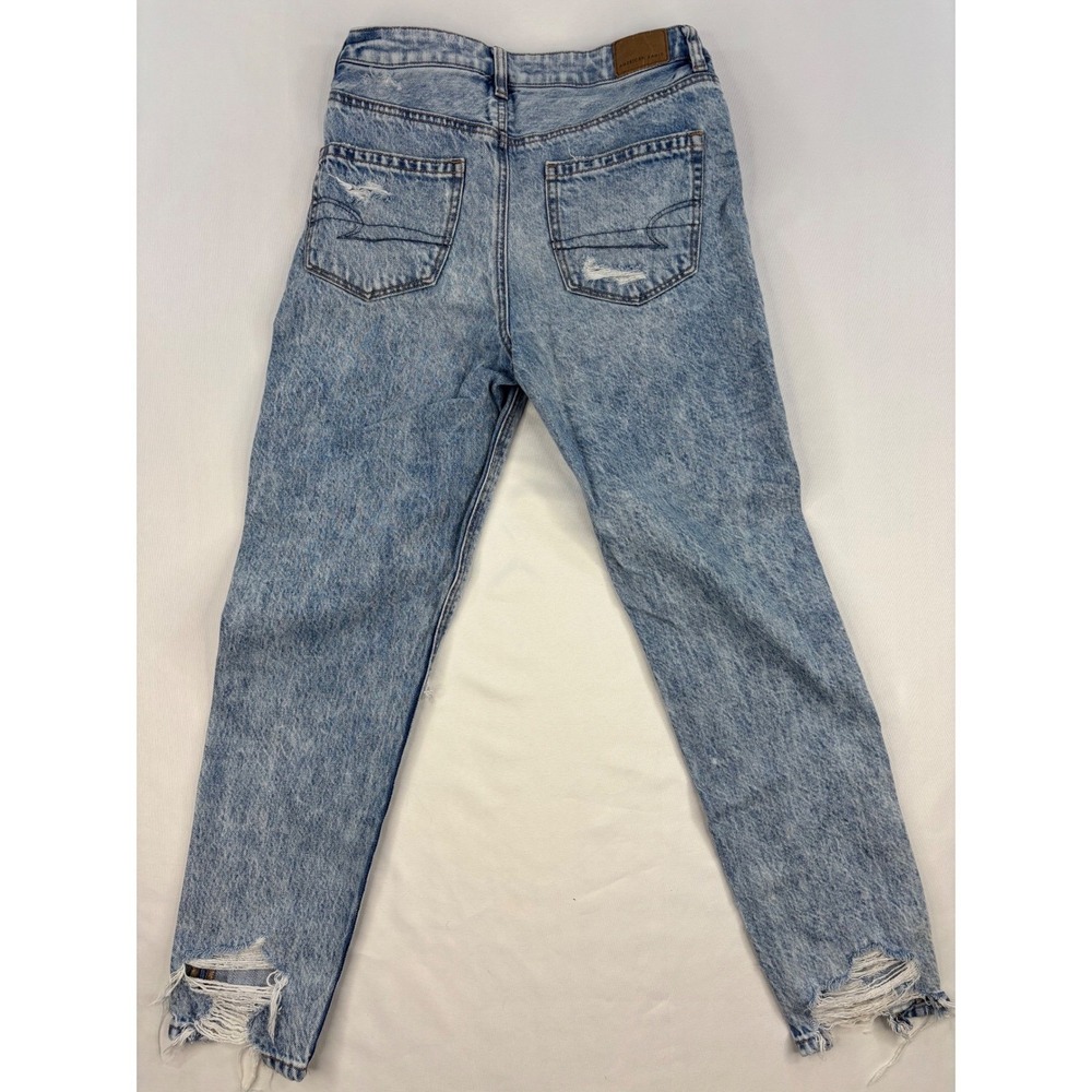 American Eagle Mom Jeans Size 2 Comfort Stretch Waistband - Picture 9 of 9